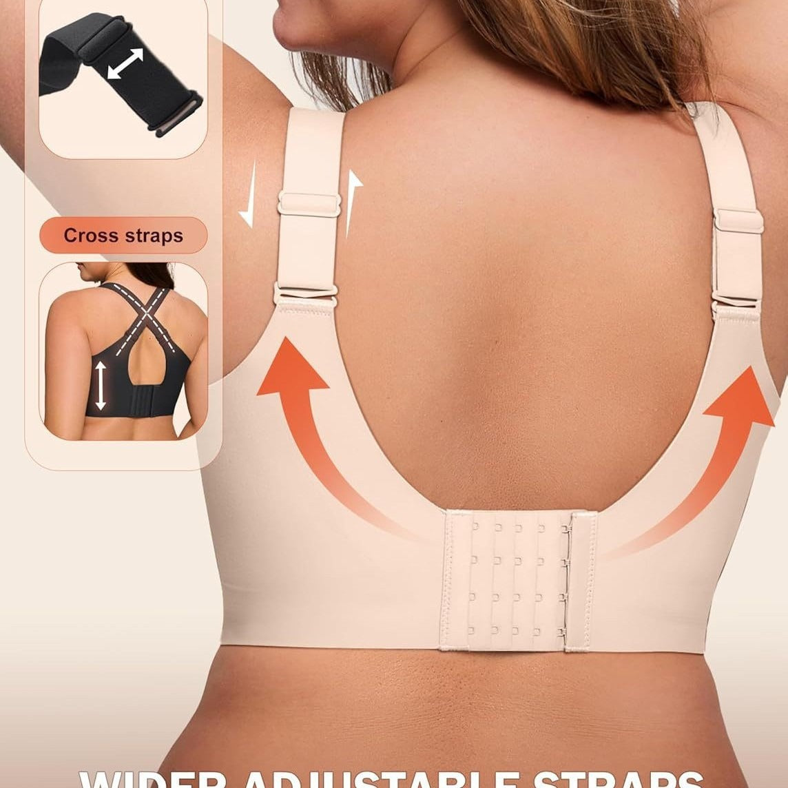 Comfortable Wireless Full Coverage Jelly Smoothing Bra