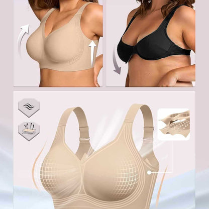 Comfortable Wireless Full Coverage Jelly Smoothing Bra